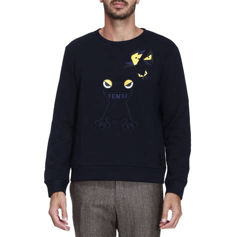 fendi blue sweater|fendi ready to wear sweatshirt.